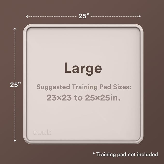 Pee Pad Tray Holder for Dogs 25 x 25 in.