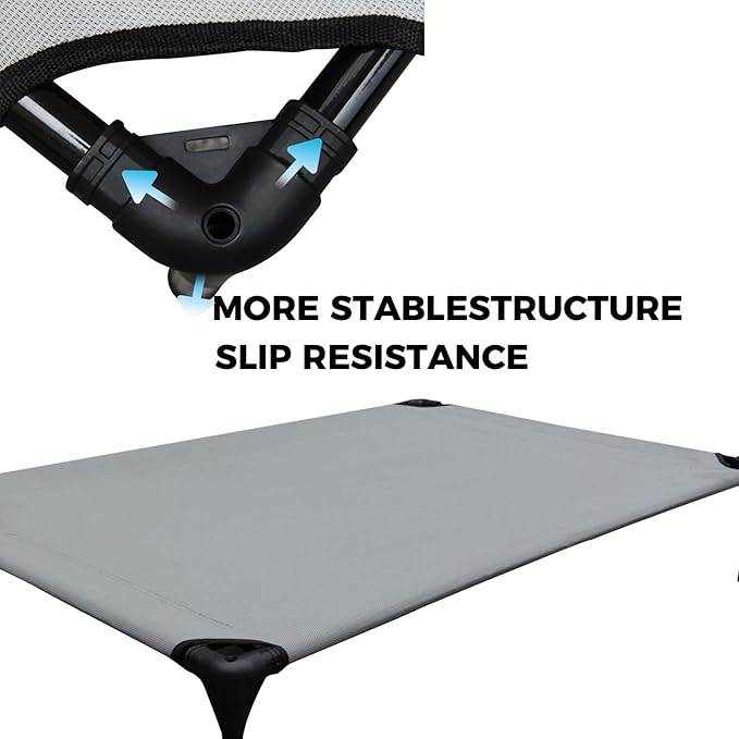 Cooling Elevated Dog Bed 6-Inch Portable