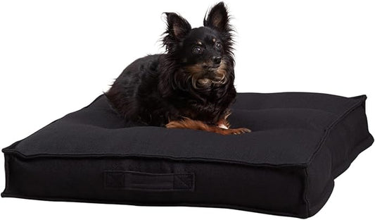 Happy Hounds Milo Square Tufted Pillow Dog Bed (24" x 24")