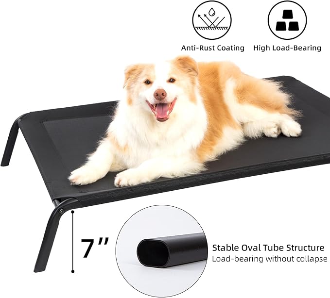 pettycare Elevated Outdoor Dog Bed 48"