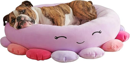 Squishmallows 24-Inch Beula Octopus Pet Bed