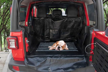 Rear Cargo Pet Seat Proof Covers Dog Seat 2007-2018 Jeep 2018-2024 Jeep 4-Door 600D