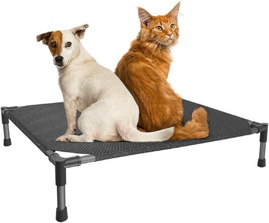 Bestio Elevated Dog Bed 32x25x7Inch