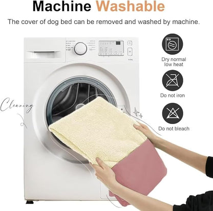 Large Dog Bed Orthopedic Washable: Beds Bolster XL Bed Big XLarge Dogs Memory Foam Couch Sofa Waterproof with Removable Cover