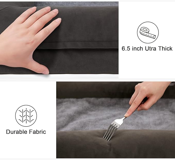 Large Dog Bed 4-Sides Removable