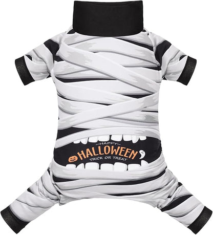 CuteBone Turtleneck Dog Pajamas Pet Clothes Thermal Dralon Onesie Cashmere High-Necked Puppy Pjs Coat GP04XL