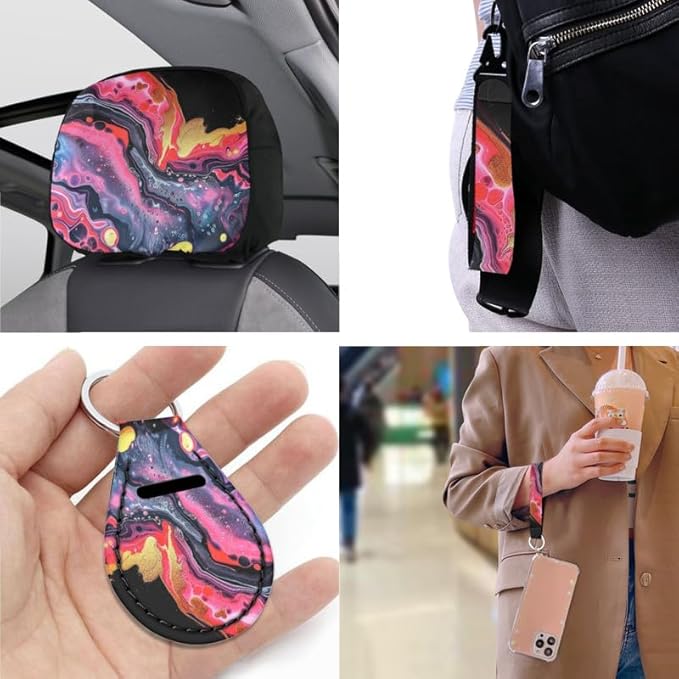 Marble Fluid Paintings 13 PCS Car Seat Cover