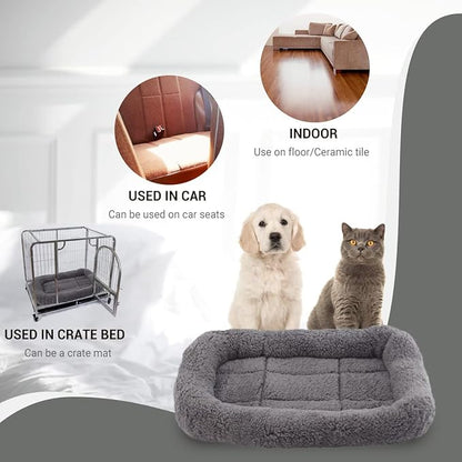 PETLESO Cat Bed Plush Cats Cushion 22" x 16"