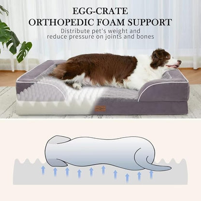 Large Dog Beds Waterproof Comfy Pet Bed for Large Dogs Sofa