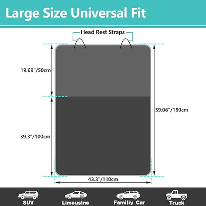 Llamas SUV Cargo Liner for Dogs with Storage