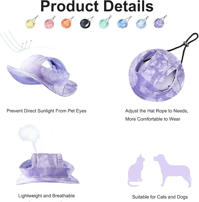 HDKUW Dog Bucket Hats