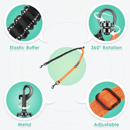 Two Dog Lead 2 in 1 Upgraded