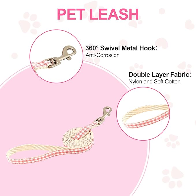 Pet Backpack Harness with Leash Set 1 Pack