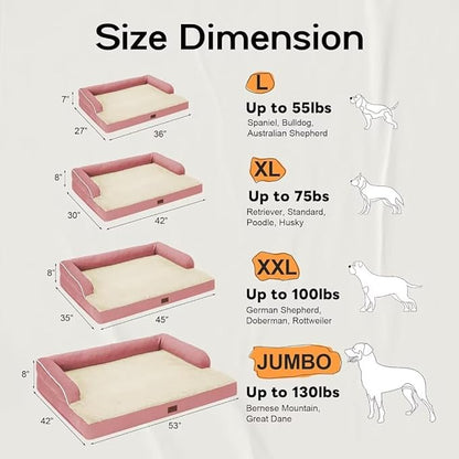 Large Dog Bed Orthopedic Washable