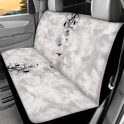 Crow Spider Web Car Seat Covers for Men Womens