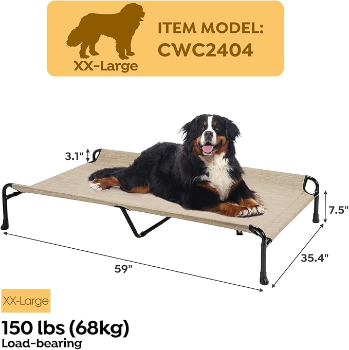 Veehoo Cooling Elevated Dog Bed CWC2404