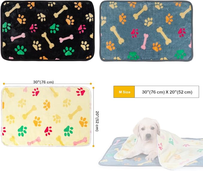 Dono 1 Pack 3 Blankets for Dogs