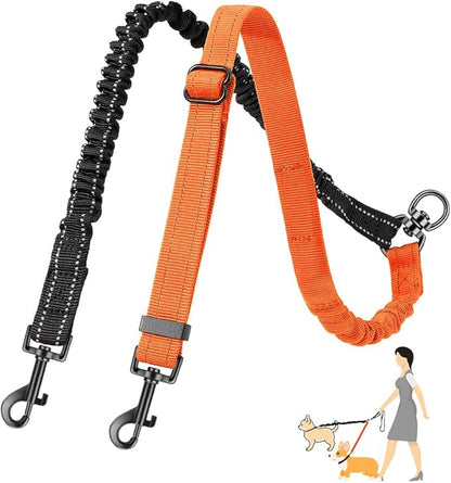 Two Dog Lead 2 in 1 Upgraded