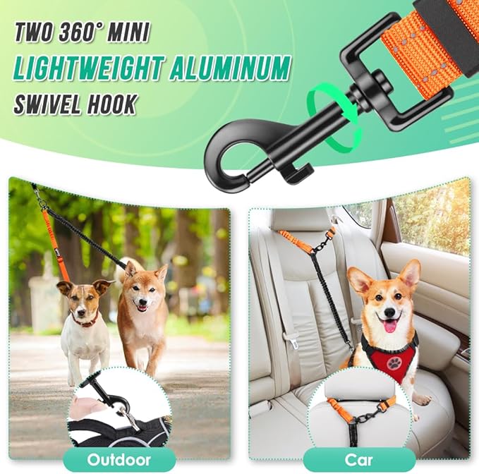 Two Dog Lead 2 in 1 Upgraded