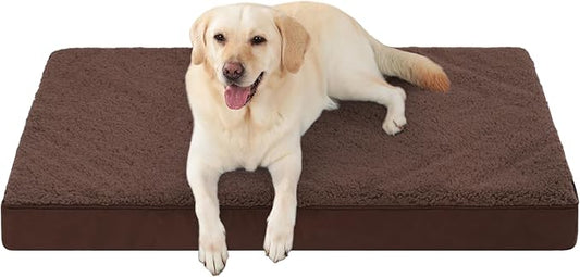 MIHIKK Extra Large Dog Bed with Removable Washable Cover 48 inch