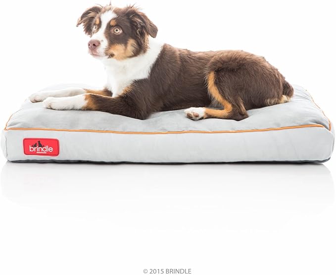 BRINDLE Stone Shredded Memory Foam Pet Bed