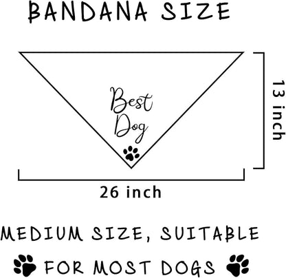 Best Dog Wedding Bandana Bridal Party Dog Bandana