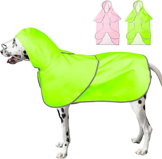 Waterproof Reflective Dog Raincoat