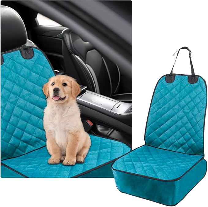 Ziciner Car Front Seat Dog Cover 600D Waterproof