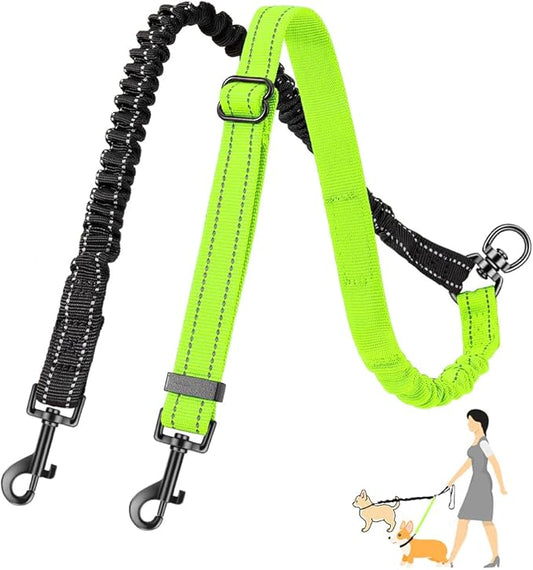 Two Dog Lead 2 in 1 Upgraded