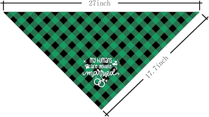 My Humans are Getting Married Dog Bandana (C52)