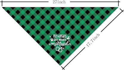 My Humans are Getting Married Dog Bandana (C52)