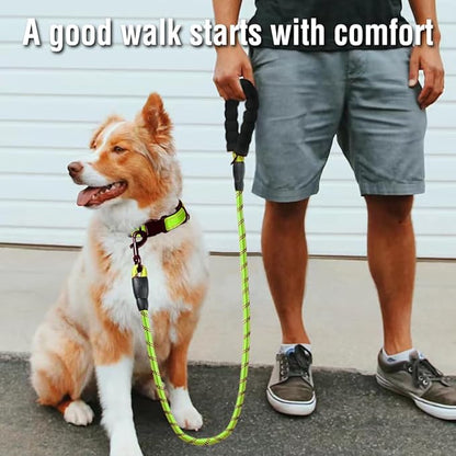 COOYOO Dog Leash 5/6 FT with Comfortable Padded