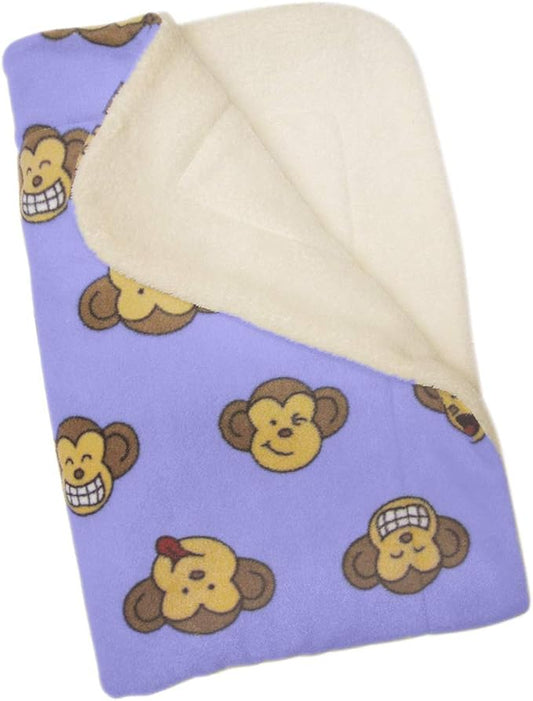 Klippo Dog/Puppy Silly Monkey Ultra-Plush Blanket ONE Size (Lavender)