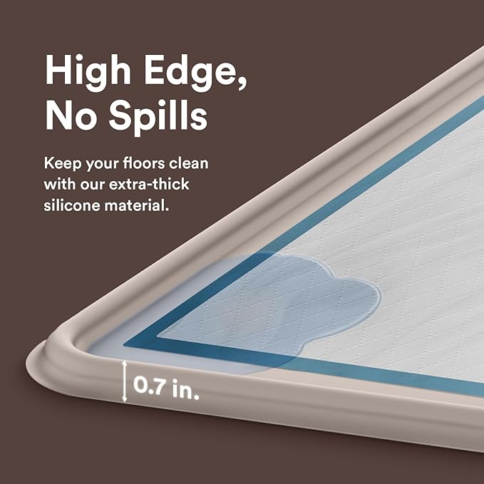 Pee Pad Tray Holder for Dogs 25 x 25 in.