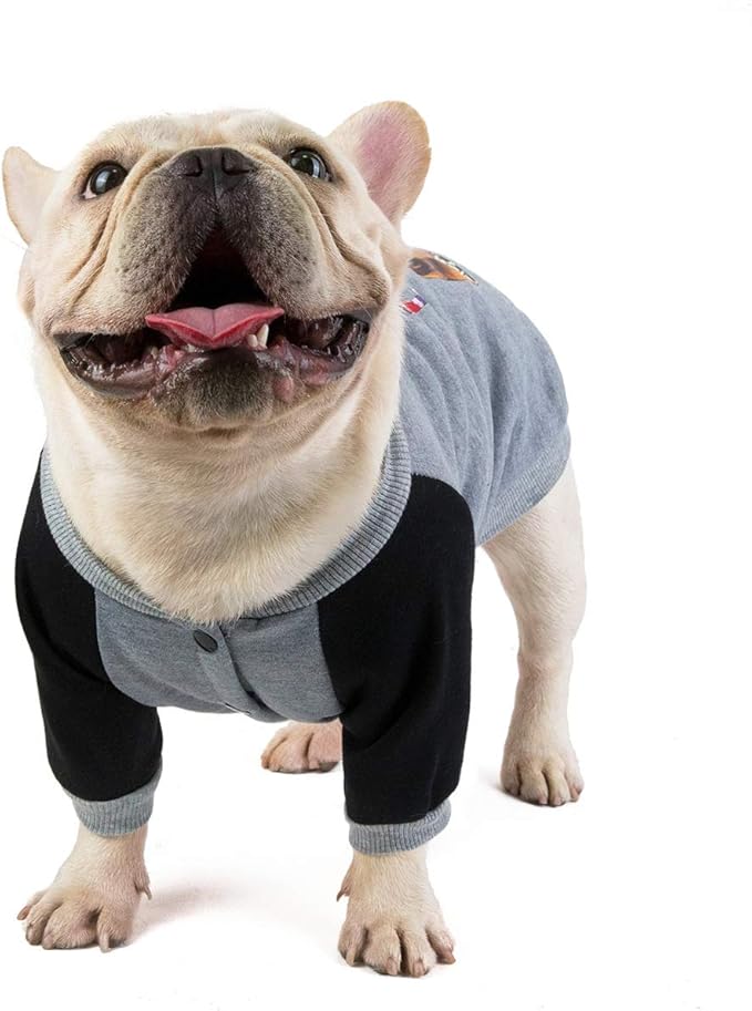 Bulldog Dog Clothes pet Clothes Dog Clothes pet Clothing Dog Clothing Bulldog Sweater (M