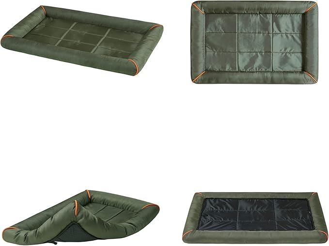 Friends Forever Bolster Dog Crate Mat 30 Inch