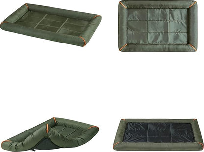 Friends Forever Bolster Dog Crate Mat 30 Inch