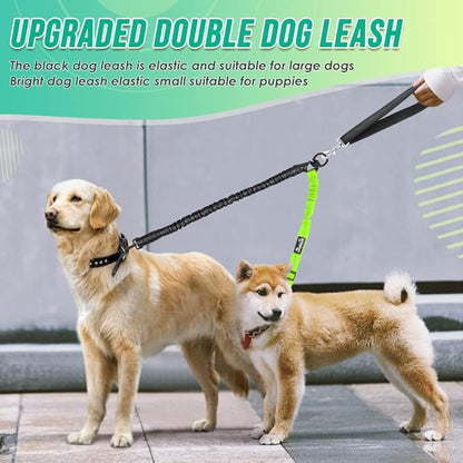 Two Dog Lead 2 in 1 Upgraded