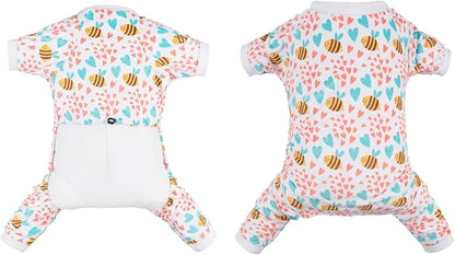 CuteBone Soft Dog Pajamas Onesies Puppy Pjs Small P179M
