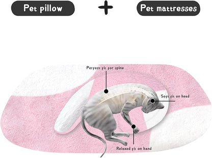 Dog Pillow Dog Bed Pet Pillow Mattress Set