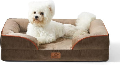 Bedsure Orthopedic Dog Bed for Medium Dogs