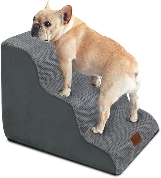 Dog Stairs for Small Dogs 3-Step Dog