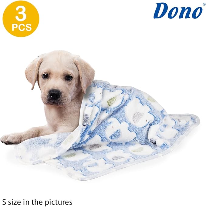 Dono 1 Pack 3 Dog Blankets