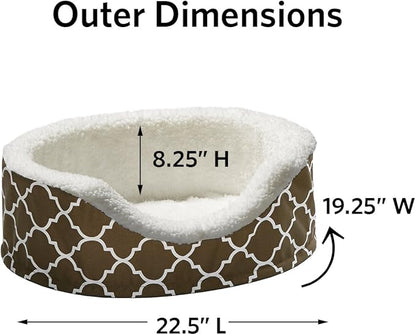 MidWest Homes for Pets Orthoperdic Egg-Crate Nesting Pet Bed w/ Teflon Fabric Protector