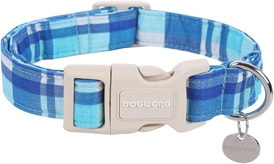 DOGWONG Cotton Dog Collar