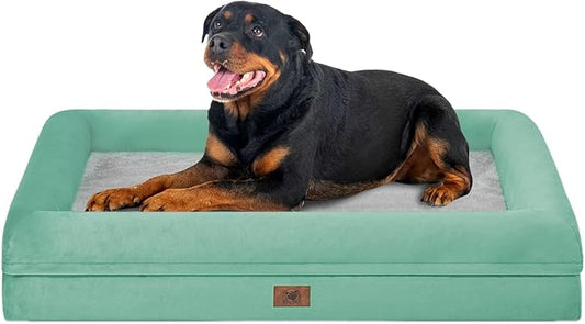 Orthopedic Washable Large Dog Bed: XXLarge Dog Bed Bolster Waterproof