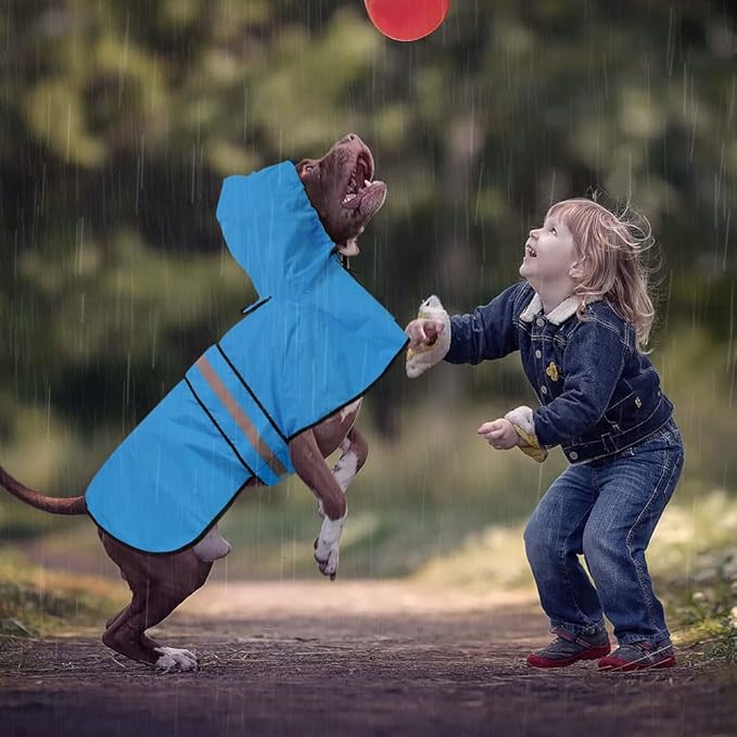 Waterproof Reflective Dog Raincoats