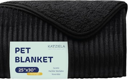 Premium Soft Dog/Cat Waterproof Blanket – Soft Sherpa Fleece 25x30)