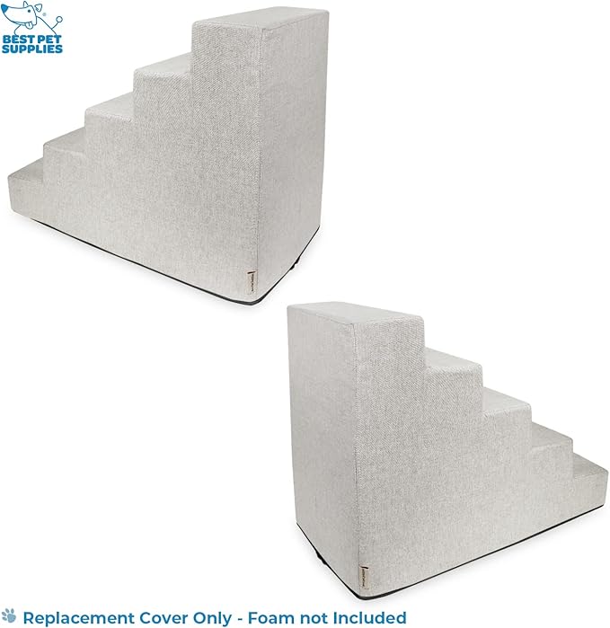 Best Pet Supplies Dog Stairs for Small Dogs & Cats 5-Step