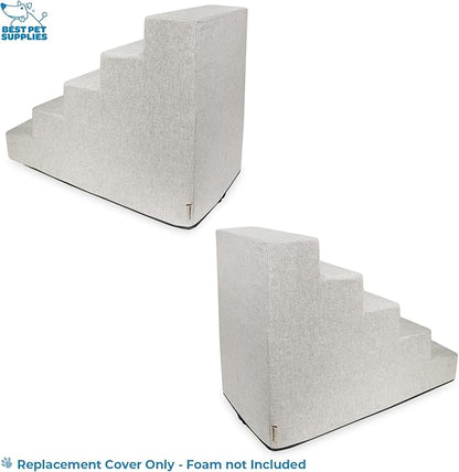 Best Pet Supplies Dog Stairs for Small Dogs & Cats 5-Step